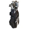 Tour Edge Mens Black And White HL4 To-Go Steel Golf Package Set