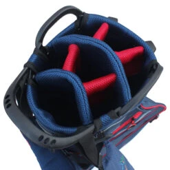 Greg Norman Mens Navy White And Red Golf Stand Bag -Golf Zone Shop American Golf 394660 93783 394660 2