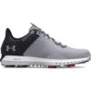 Under Armour Mens Grey And Black HOVR Drive 2 Wide Fit Golf Shoes