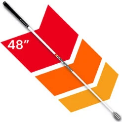 Rawspeed White And Black Plain Golf Long Drive Swing Trainer