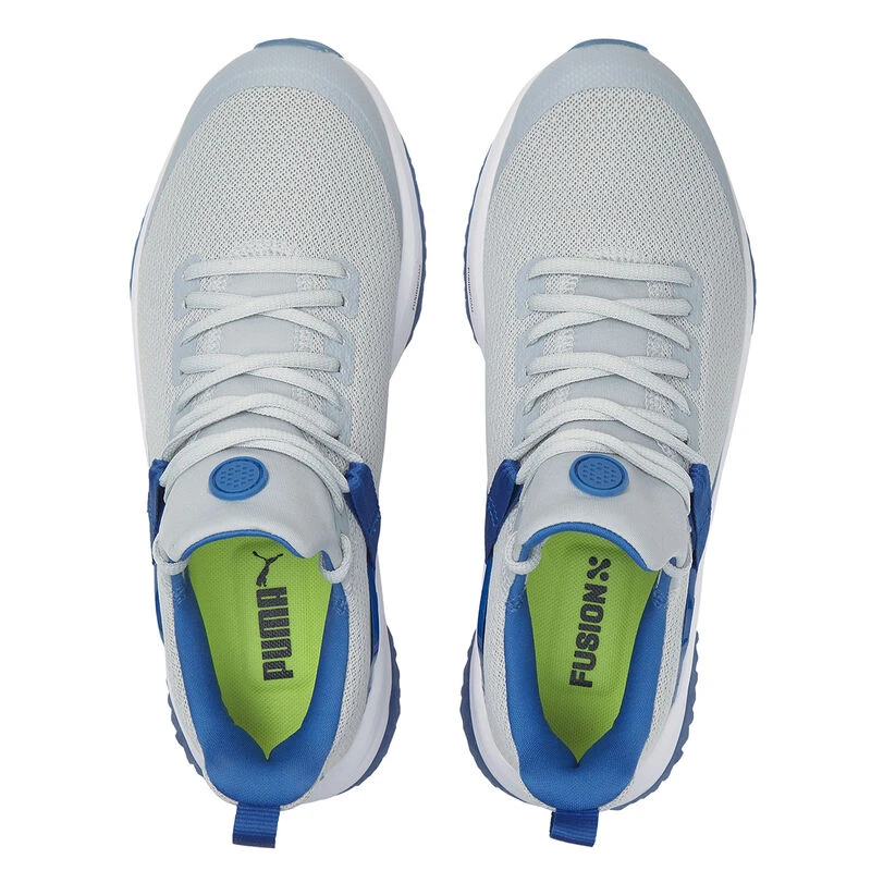 PUMA Golf Mens Blue And Green FUSION EVO Golf Shoes 4 PUMA Golf Mens Blue And Green FUSION EVO Golf Shoes - Image 4
