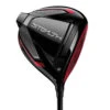 TaylorMade Mens Black And Red Stealth Fuji Ventus Regular Right Hand Golf Driver