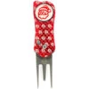 Brand Fusion BrandFusion Red And White Santa Print DivA Pro Galaxy Golf Repair Divot Tool | American Golf