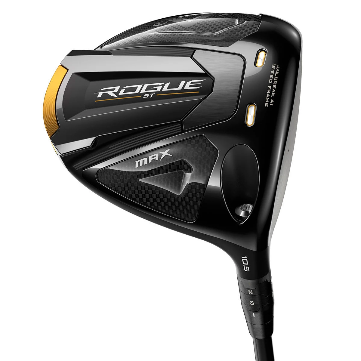 Callaway Golf Black And Yellow Rogue ST MAX Regular Right Hand Tensei 55 Golf Driver 2 Callaway Golf Black And Yellow Rogue ST MAX Regular Right Hand Tensei 55 Golf Driver - Image 2