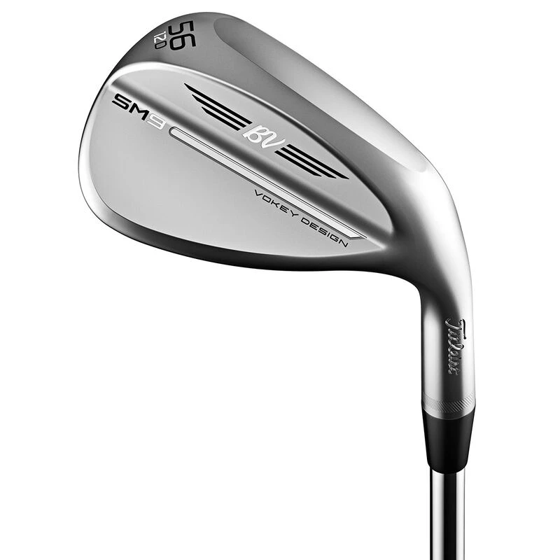 Titleist Silver Vokey SM9 Tour Chrome Right Hand 58 M Grind Steel Golf Wedge | American Golf 4 Titleist Silver Vokey SM9 Tour Chrome Right Hand 58 M Grind Steel Golf Wedge | American Golf - Image 4