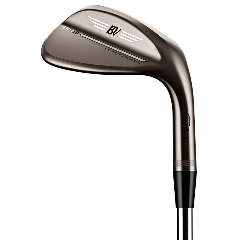 Titleist Brown Vokey SM9 Brushed Steel Left Hand 58 K Grind Golf Wedge | American Golf 2 Titleist Brown Vokey SM9 Brushed Steel Left Hand 58 K Grind Golf Wedge | American Golf - Image 2