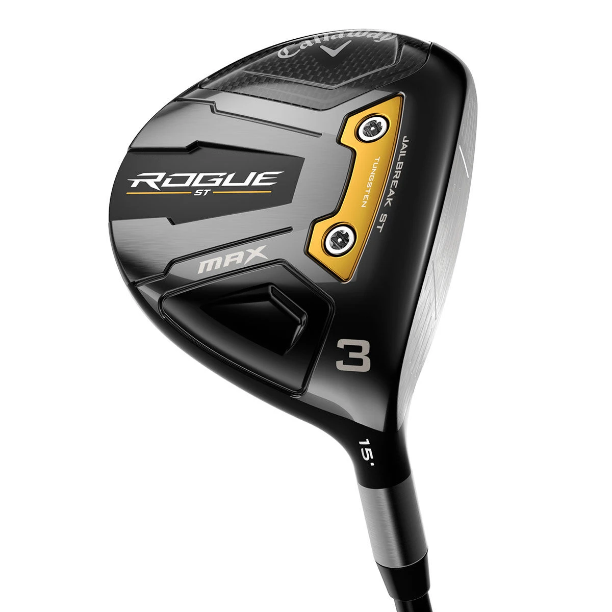 Callaway Golf Black And Yellow Rogue ST MAX Regular Right Hand Tensei 55 Golf Fairway Wood 4 Callaway Golf Black And Yellow Rogue ST MAX Regular Right Hand Tensei 55 Golf Fairway Wood - Image 4