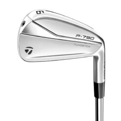 TaylorMade Mens Silver P790 Graphite Custom Fit Golf Irons 2021
