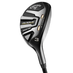 Callaway Golf Mens Black And Silver Rogue St Max Os Custom Fit Golf Hybrid| American Golf