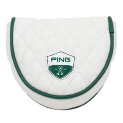 Ping White Quilted Heritage Mallet Golf Putter Head Cover| American Golf