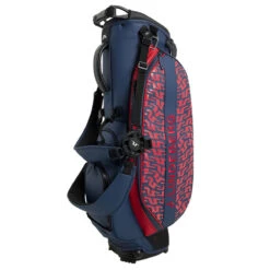 J Lindeberg J.Lindeberg Bridge Swirl Red Play Print Golf Stand Bag | American Golf -Golf Zone Shop American Golf 405790 102046 405790 2