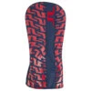 J Lindeberg J.Lindeberg Blue And Red Print Golf Driver Headcover | American Golf