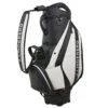 J Lindeberg J.Lindeberg Black And White Colour Block Staff Golf Bag | American Golf