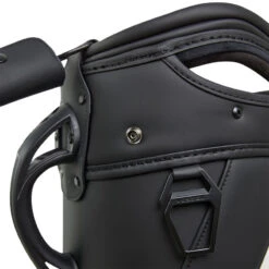 J Lindeberg J.Lindeberg Black And White Colour Block Staff Golf Bag | American Golf -Golf Zone Shop American Golf 405808 101900 405808 3