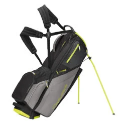 TaylorMade Black And Yellow FlexTech Golf Stand Bag| American Golf