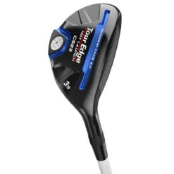 Tour Edge Mens Black And Blue Hot Launch C522 Right Hand Mitsubishi Fubuki Stiff Golf Hybrid