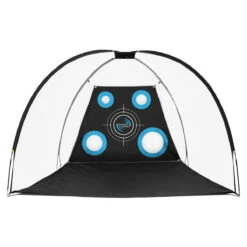 Me And My Golf Black Blue Long Lasting Home Golf Training Net | American Golf