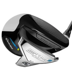 TaylorMade Mens Black And White SIM2 Titanium Right Hand Graphite Stiff Golf Fairway -Golf Zone Shop American Golf 406994 95191 406994 3