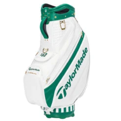 TaylorMade Green And White Season Opener Limited Edition Staff Golf Bag 2022 | American Golf