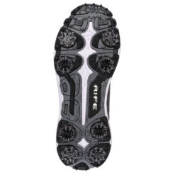 Rife Men's Lightning Waterproof Spiked Golf Shoes -Golf Zone Shop American Golf 407834 100388 407834 2