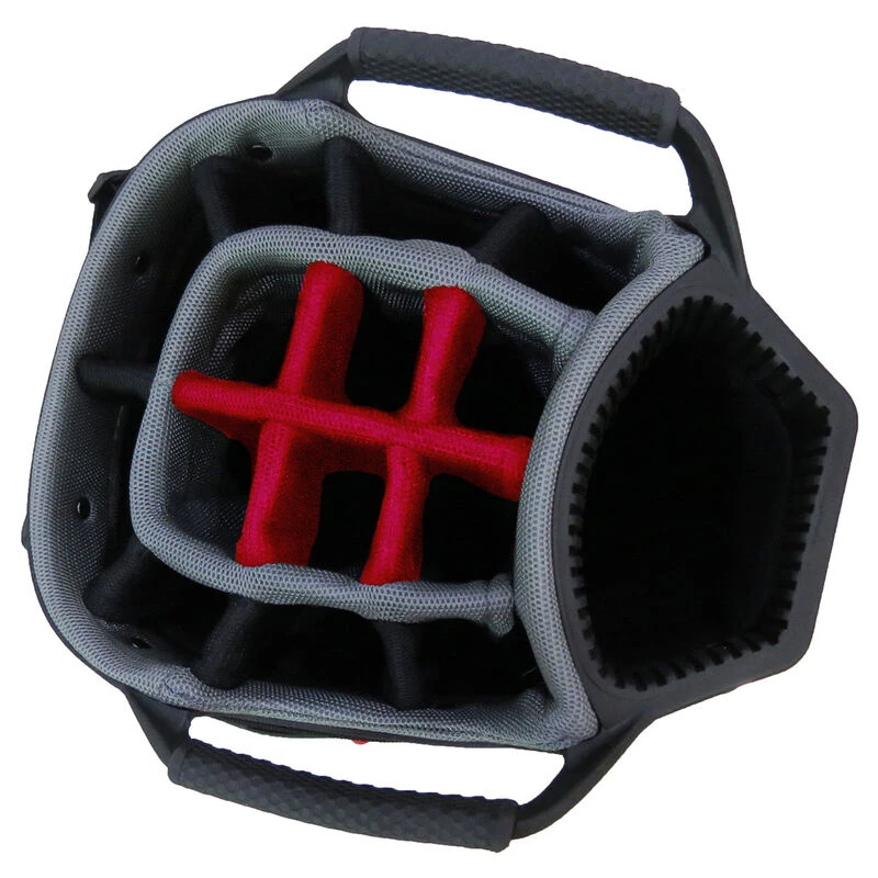 Benross Black And Red Waterproof PROTEC 2.0 Golf Cart Bag | American Golf 4 Benross Black And Red Waterproof PROTEC 2.0 Golf Cart Bag | American Golf - Image 4