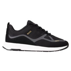 Hugo Boss Black Striped Titanium Running-Style EME1 Spikeless Golf Trainers -Golf Zone Shop American Golf 414717 101804 414717 0