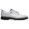 FootJoy Men's White And Black Premiere Series Field Waterproof Spikeless Regular Fit Golf Shoes