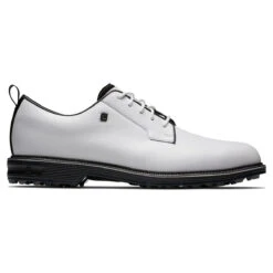 FootJoy Men's White And Black Premiere Series Field Waterproof Spikeless Regular Fit Golf Shoes