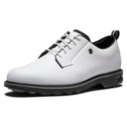 FootJoy Men's White And Black Premiere Series Field Waterproof Spikeless Regular Fit Golf Shoes -Golf Zone Shop American Golf 415007 102888 415007 3