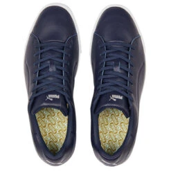 PUMA Golf Men's Navy Blue Fusion Classic Spikeless Golf Shoes -Golf Zone Shop American Golf 415085 104056 415085 3