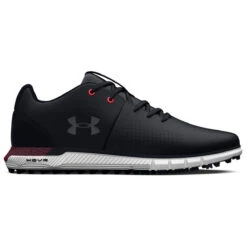 Under Armour Men's Black And Grey HOVR Fade 2 Spikeless Golf Shoes
