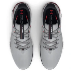 Under Armour Men's Grey And Black HOVR Fade 2 Spikeless Golf Shoes -Golf Zone Shop American Golf 416001 104694 416001 3