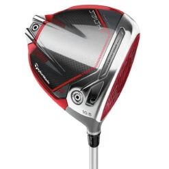 TaylorMade Women's Black And Red Lightweight STEALTH 2 HD Lady Flex Ascent 45 Right Hand Golf Driver