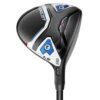 Cobra Golf Men's Black And White AeroJet LS Stiff Mitsubishi Kai'Li 70 Right Hand Golf Fairway Wood