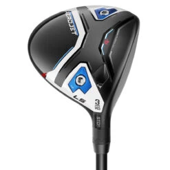Cobra Golf Men's Black And White AeroJet LS Stiff Mitsubishi Kai'Li 70 Right Hand Golf Fairway Wood