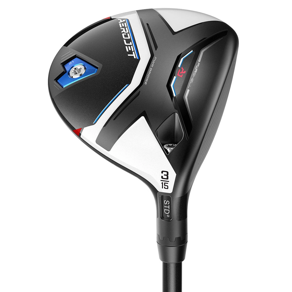Cobra Golf Men's Black And Blue AeroJet Stiff Mitsubishi Kai'Li 60 Right Hand Golf Fairway Wood 1 Cobra Golf Men's Black And Blue AeroJet Stiff Mitsubishi Kai'Li 60 Right Hand Golf Fairway Wood