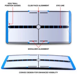 Me And My Golf MiniMAX Golf Putting Training Mirror Set -Golf Zone Shop American Golf 417967 102332 417967 2