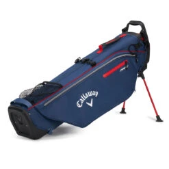 Callaway Golf Navy Blue And Red Lightweight Par 3 Double Strap Pencil Bag | American Golf