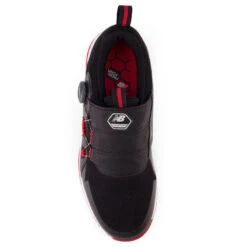 New Balance Men's Black And Red Fresh Foam PaceSL BOA Waterproof Spikeless Golf Shoes -Golf Zone Shop American Golf 419409 103539 419409 2