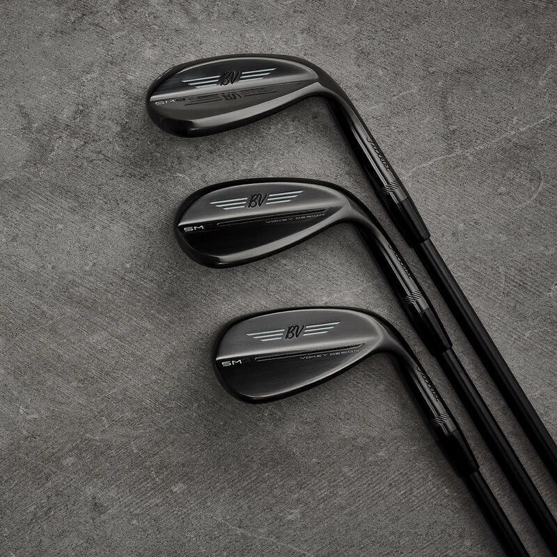 Titleist SM9 Jet Black Premium Steel Golf Wedge 3 Titleist SM9 Jet Black Premium Steel Golf Wedge - Image 3